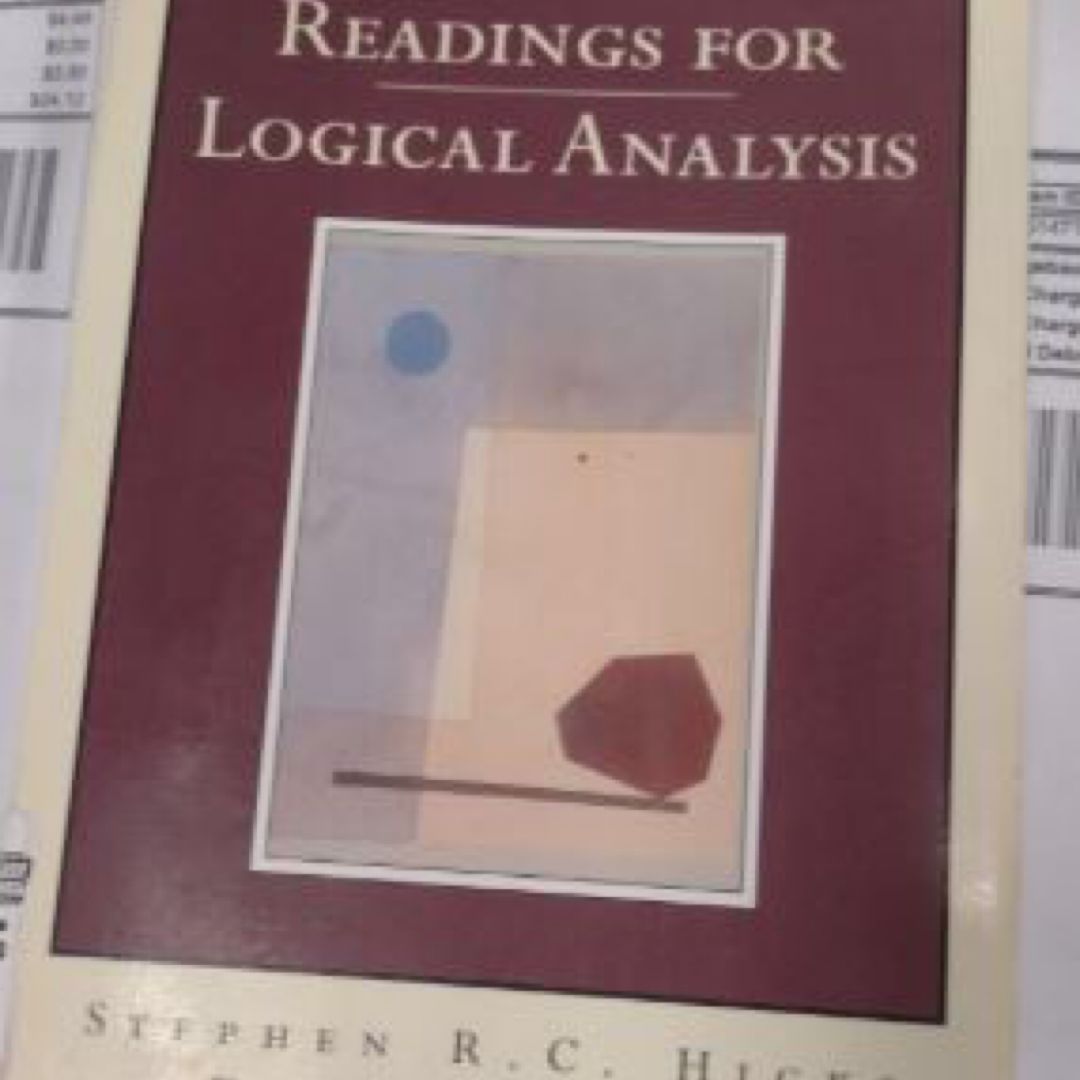Readings for Logical Analysis