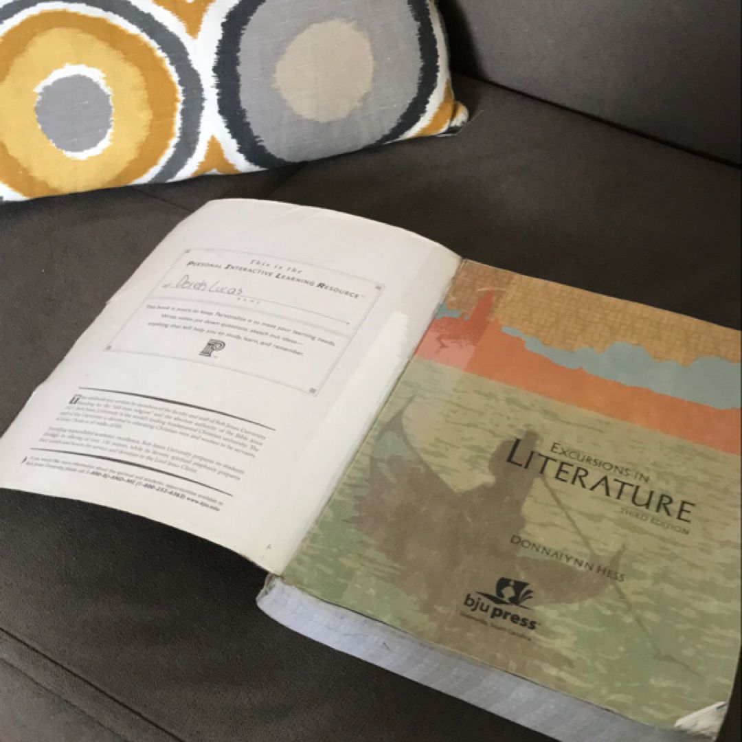 Excursions in Literature, Student Worktext