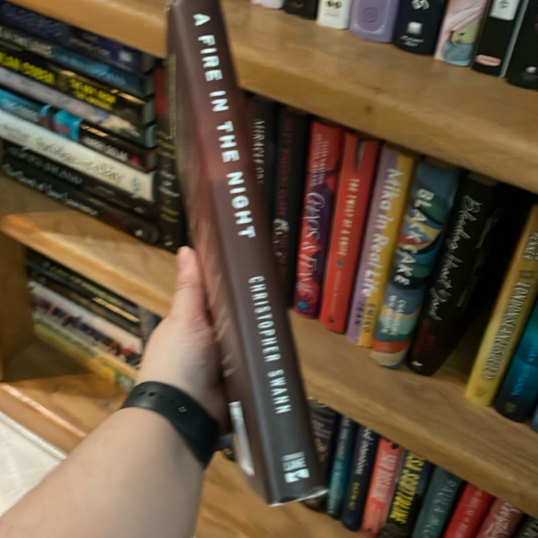 A Fire in the Night - signed 