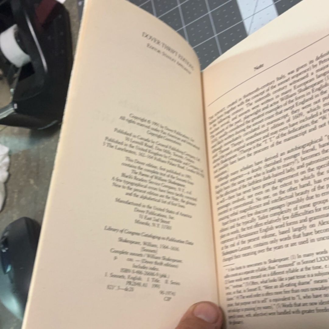 Shakespeare's Sonnets