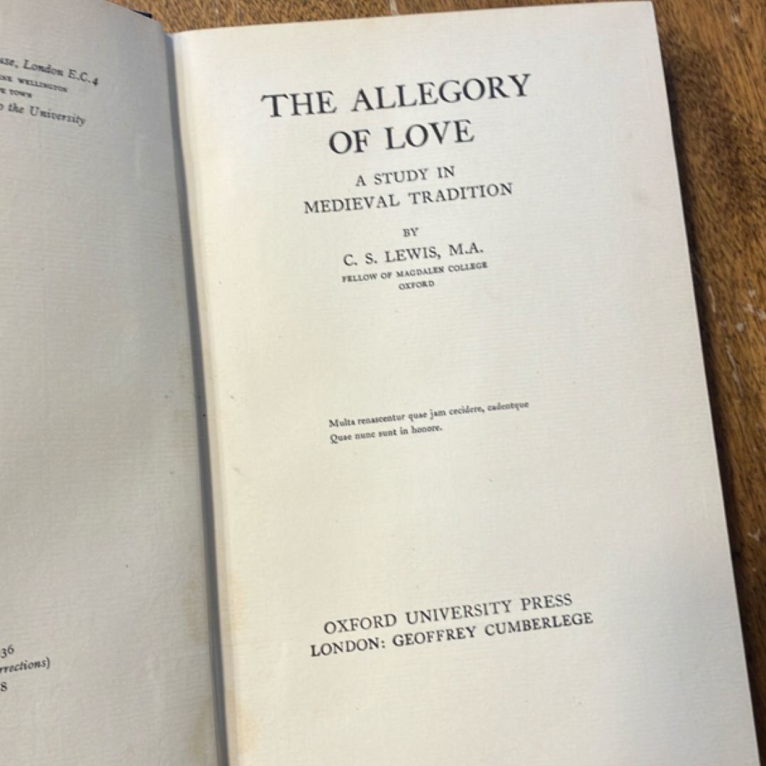 The Allegory of Love (1948)