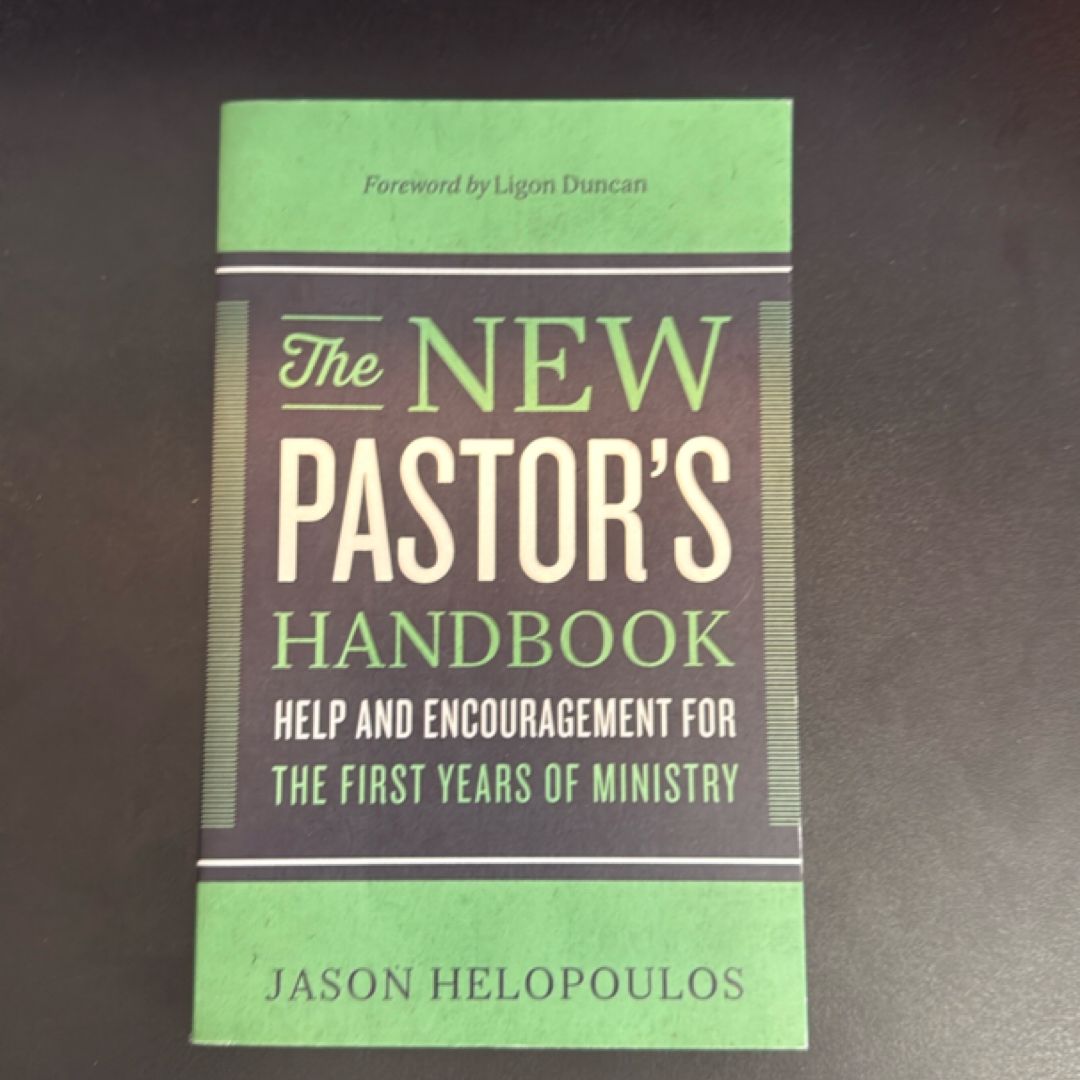 The New Pastor's Handbook