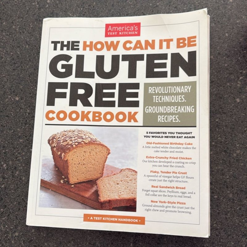 How Can It Be Gluten Free Cookbook