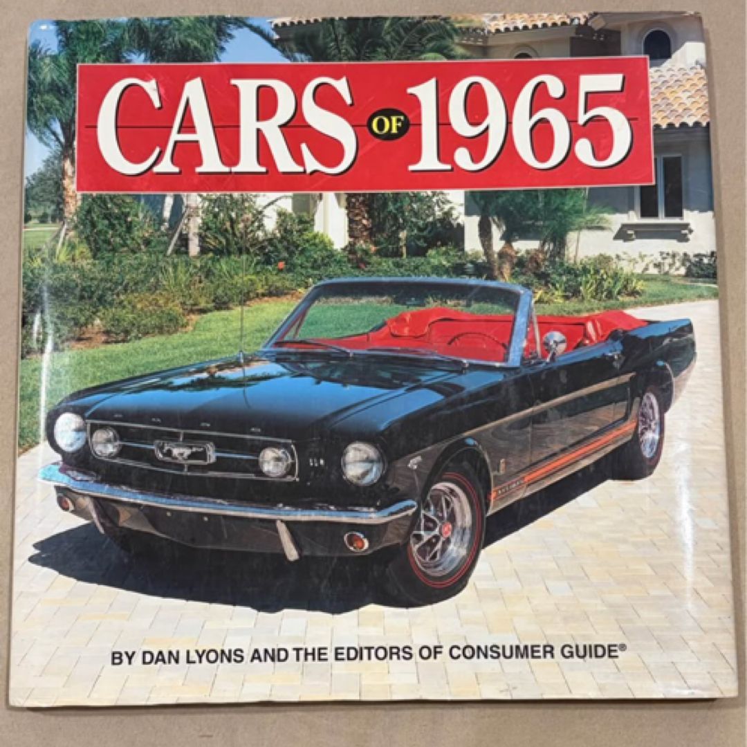 Cars of 1965