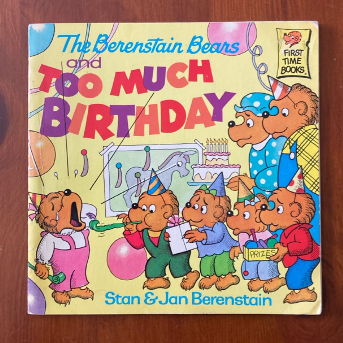 The Berenstain Bears and Too Much Birthday by Stan Berenstain, Jan ...