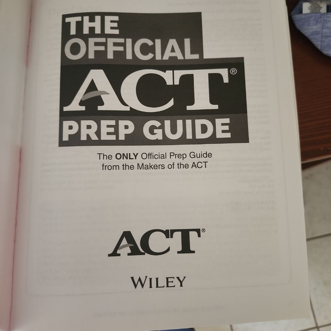 The Official ACT Prep Guide 2024-2025 by ACT