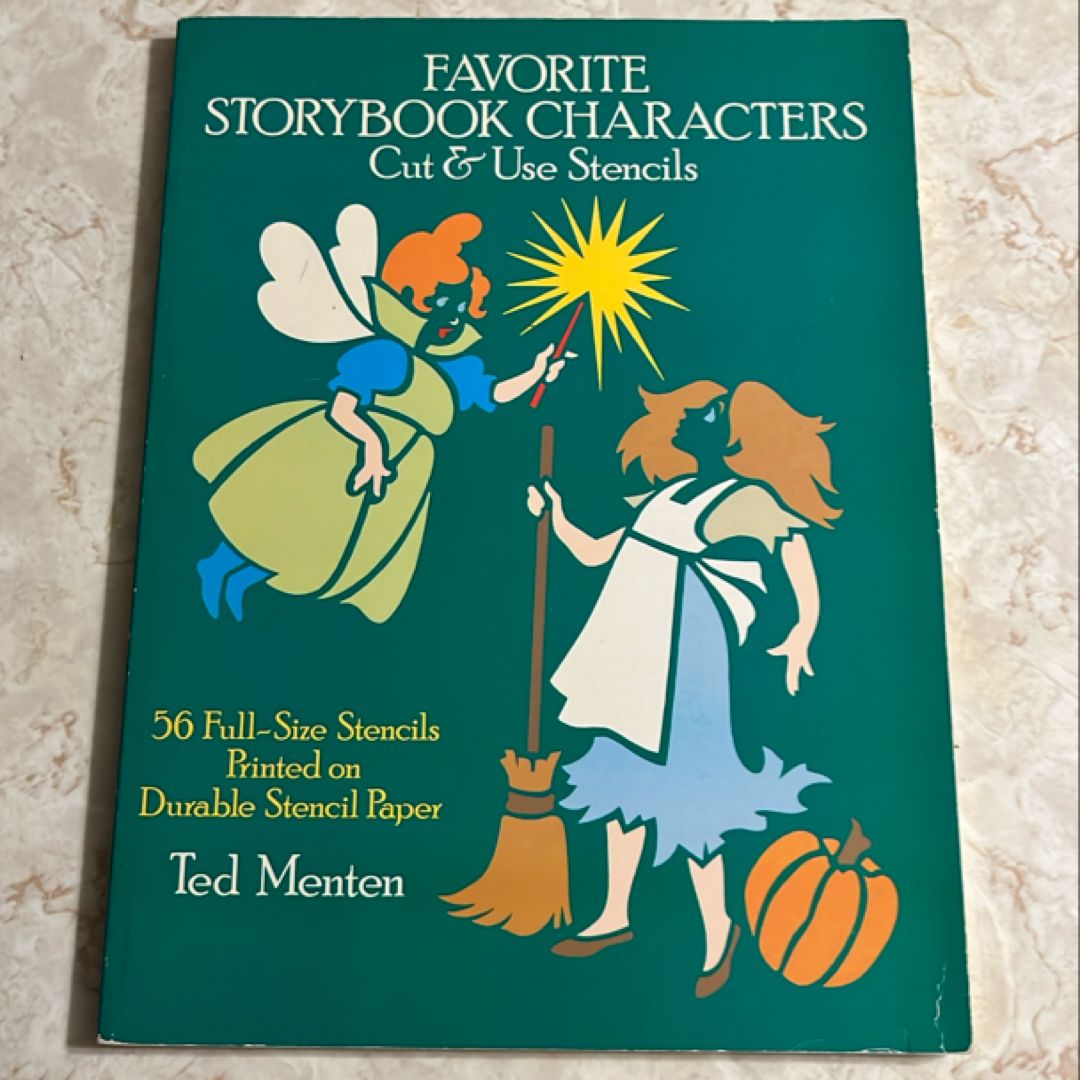 Favorite Storybook Characters Cut and Use Stencils