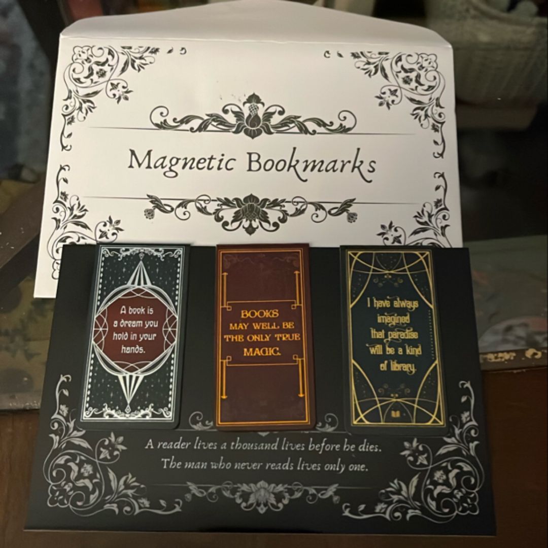 Owlcrate magnetic bookmarks