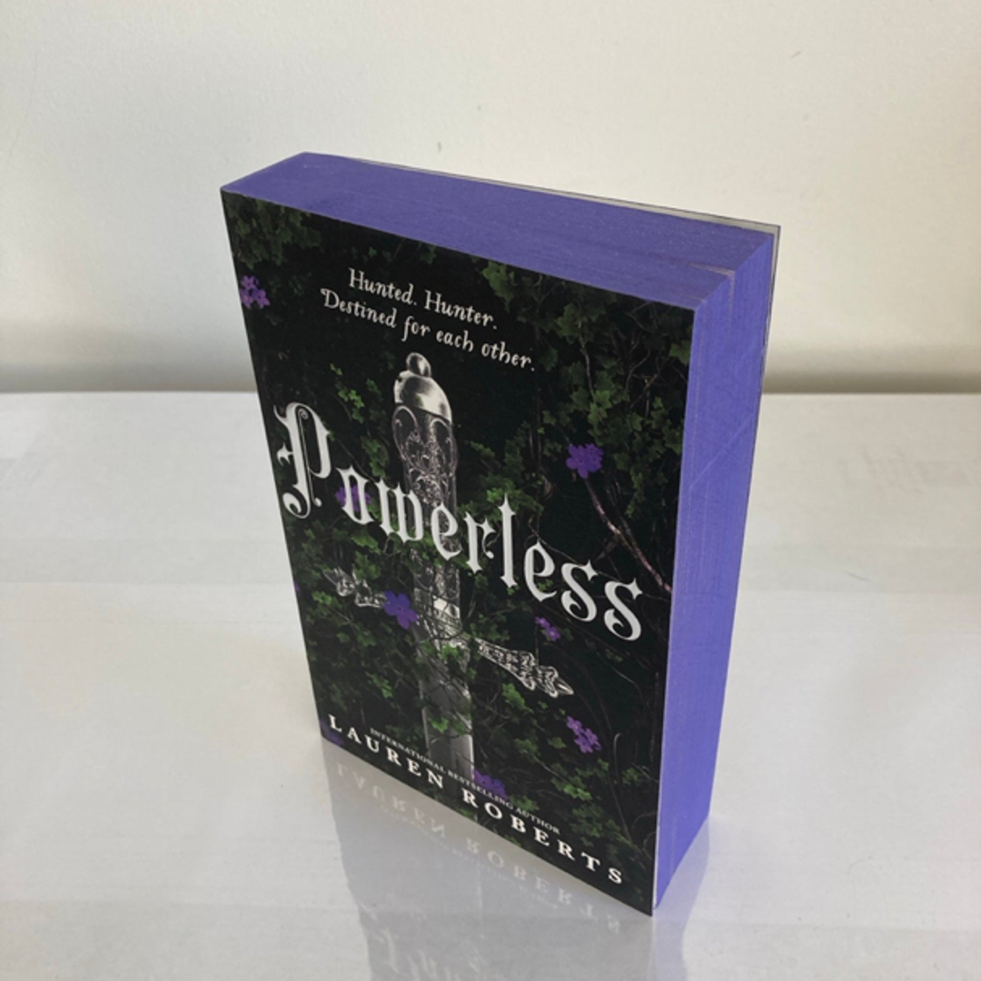 Powerless Waterstones Exclusive Edition Sprayed Edges by Lauren
