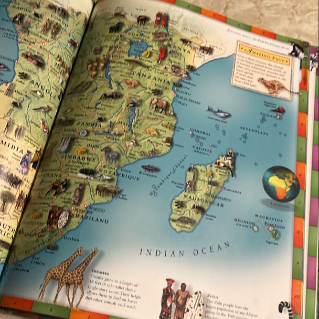 Children's Atlas of the World by Owen Weldon
