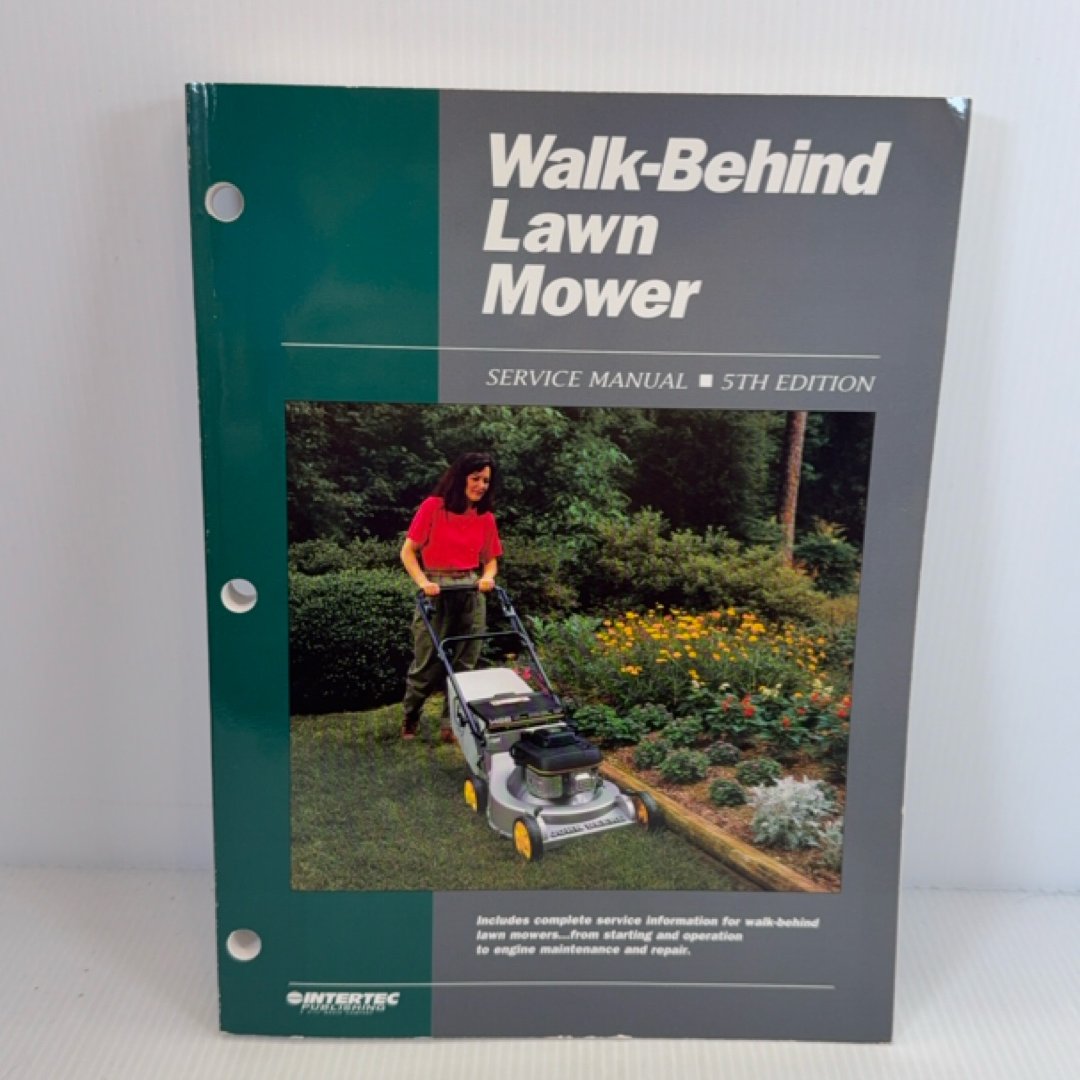 Walk-Behind Lawn Mower Service Manual 
