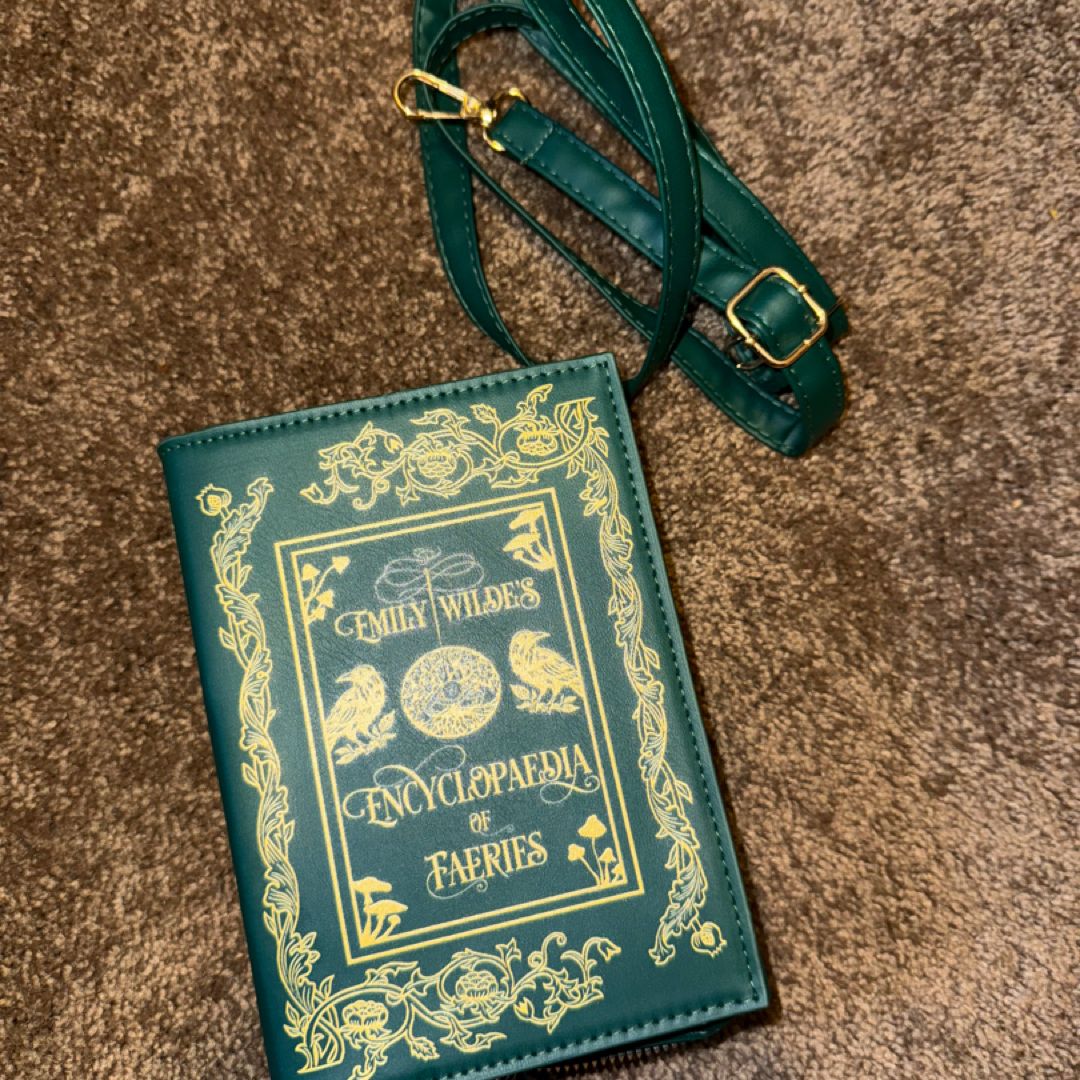 OwlCrate Exclusive Emily Wilde’s Encyclopedia of Faeries Clutch Bag