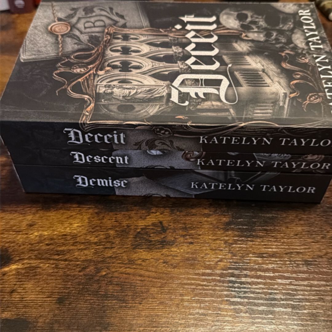 Katelyn Taylor Gallows Hill Bundle Signed by Katelyn Taylor - Deceit, Descent, Demise