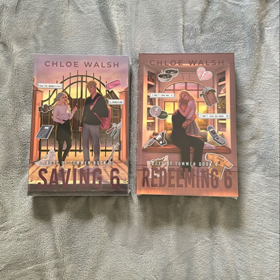(BRAND NEW)!! Saving 6 and Redeeming 6 LarryReads x EternalEmbers Special Editions