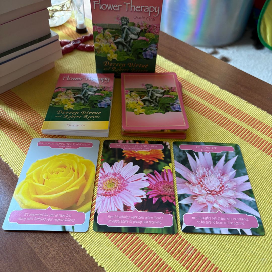 Flower Therapy Oracle Cards