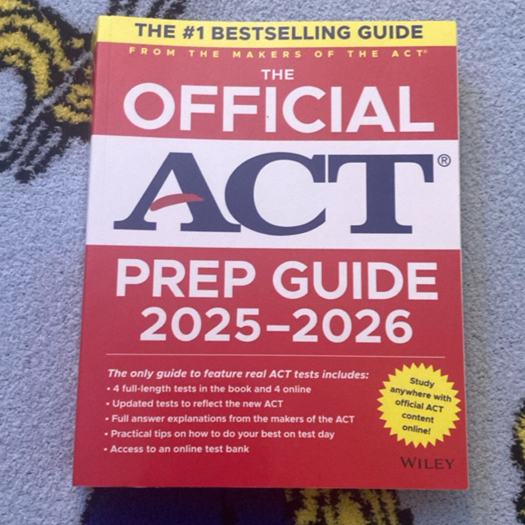The Official ACT Prep Guide 2025 - 2026