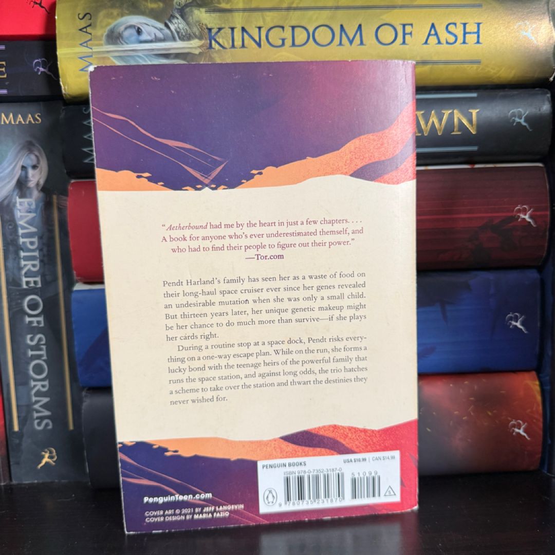 Aetherbound by E. K. Johnston