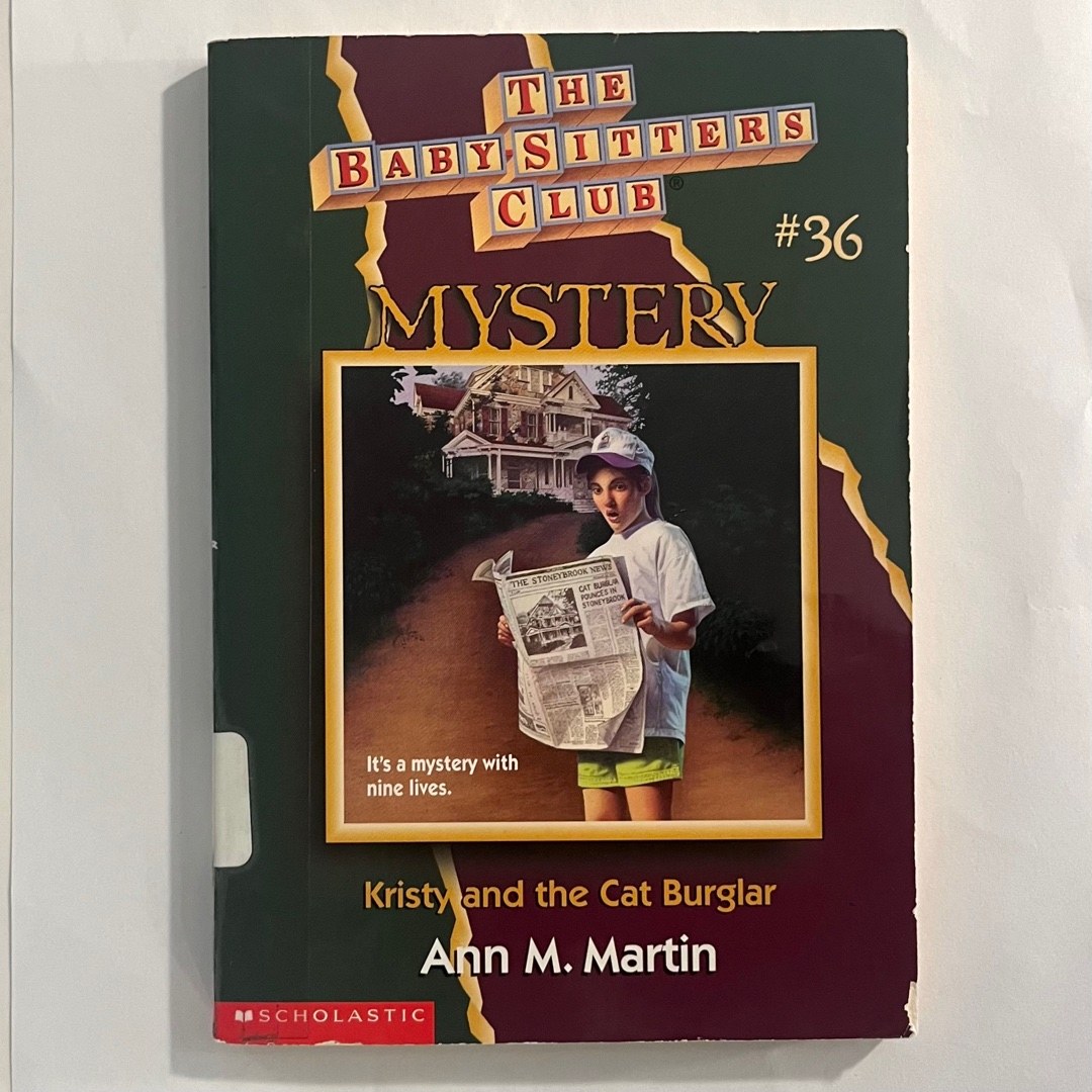 Baby-Sitters Club Mystery #36 - Kristy and the Cat Burglar
