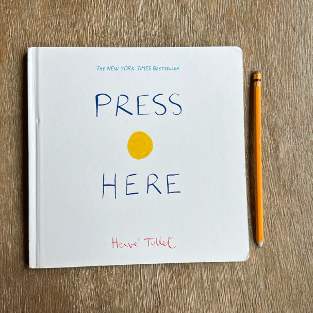 Press Here (Interactive Book for Toddlers and Kids, Interactive Baby Book)