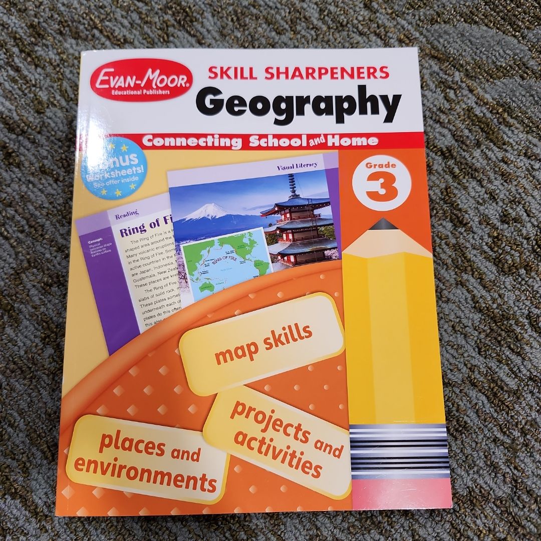 Skill Sharpeners Geography, Grade 3