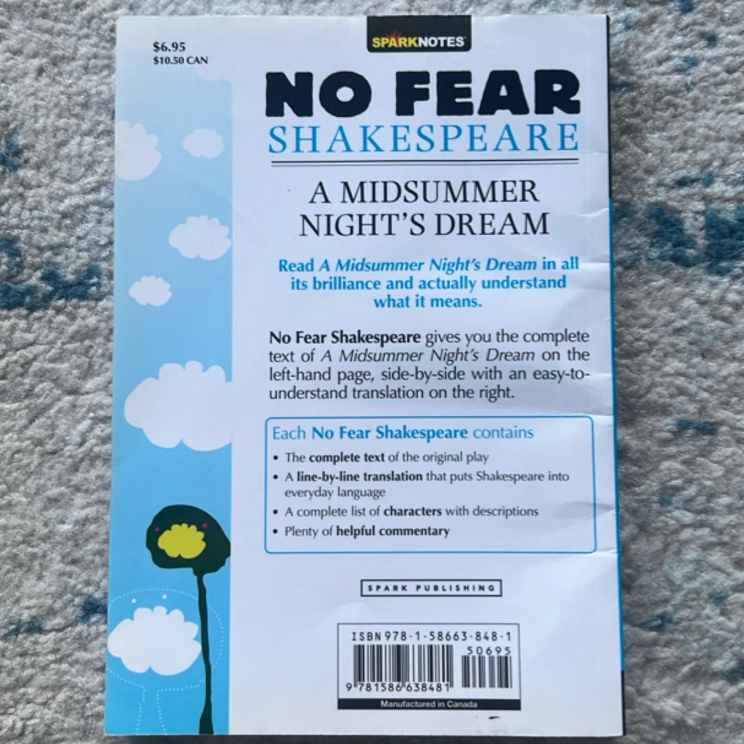 A Midsummer Night's Dream (No Fear Shakespeare)