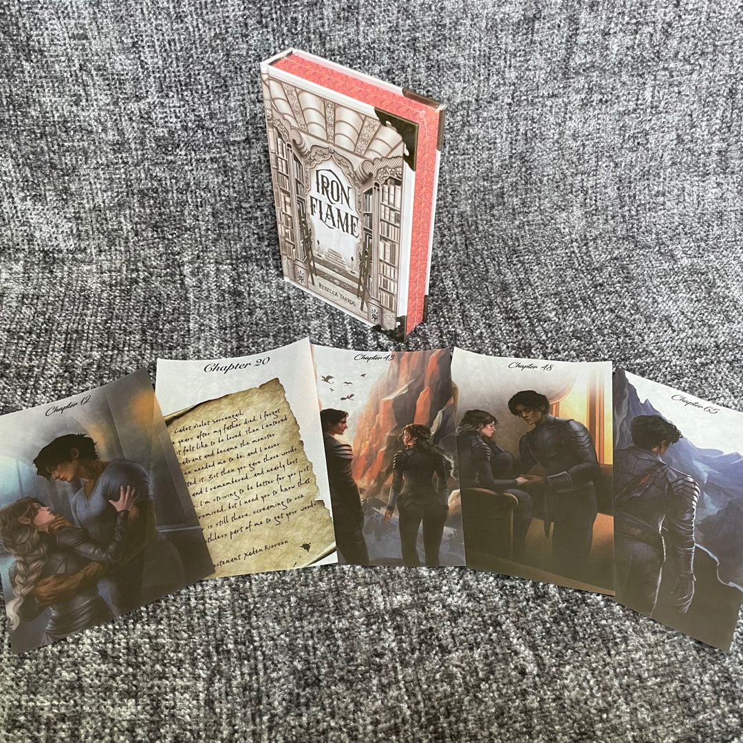 Iron Flame Bookish Box Special Edition by Rebecca Yarros