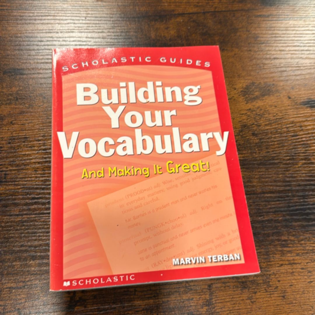 Building Your Vocabulary