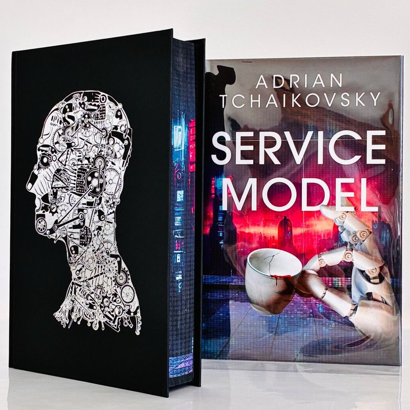 Service Model Broken Binding SIGNED SE by Adrian Tchaikovsky, Hardcover ...