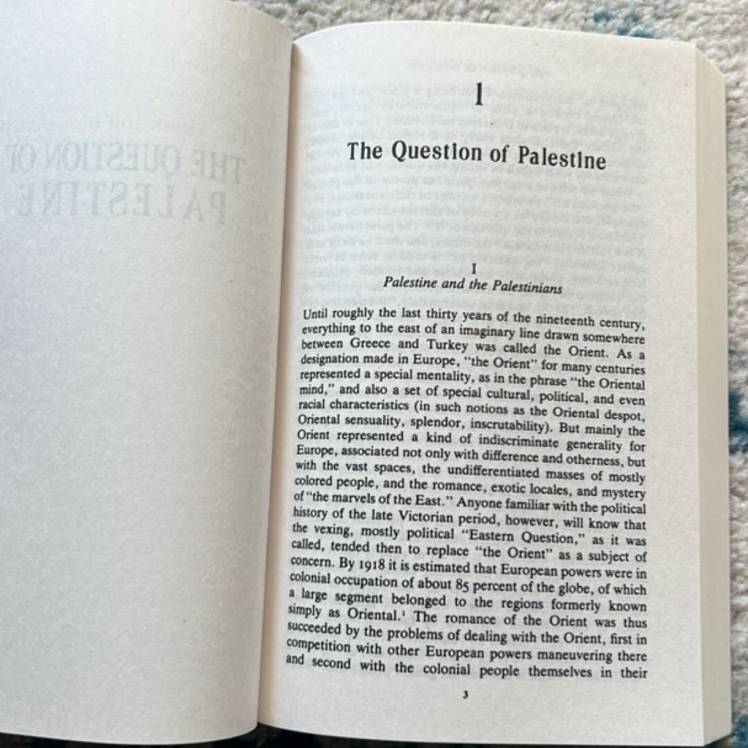 The Question of Palestine by Edward W. Said, Paperback | Pangobooks