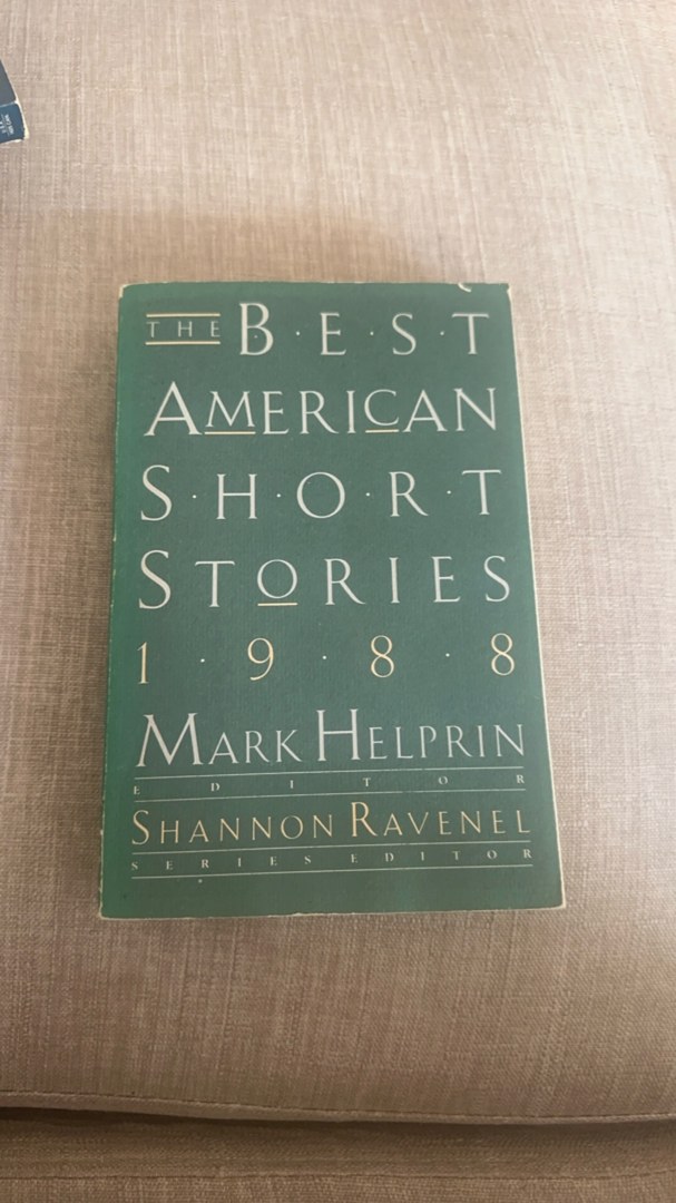 The Best American Short Stories, 1988