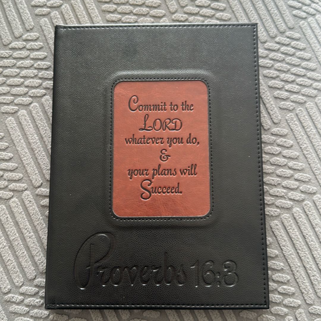 Commit to the Lord whatever you do, and your plans will succeed