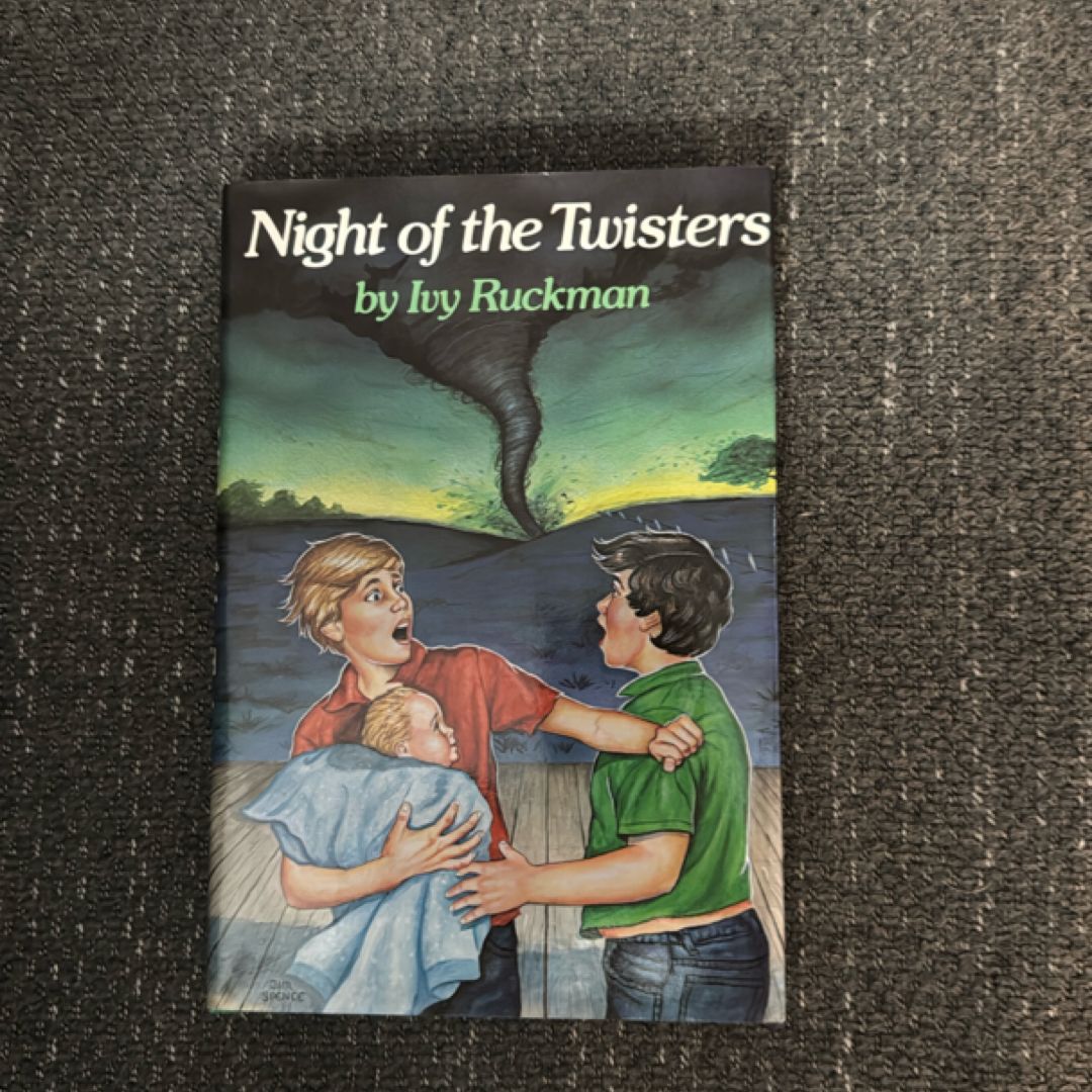 Night of the Twisters – Ivy Ruckman (Hardcover, Signed, Like New)