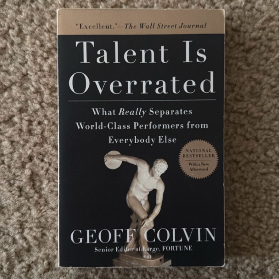 Talent Is Overrated