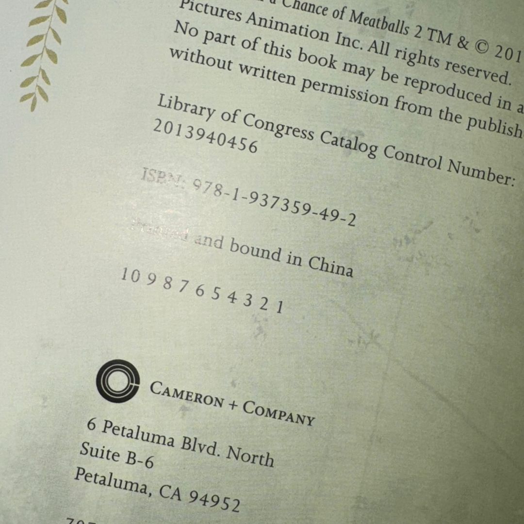 The Art of Cloudy with a Chance of Meatballs 2