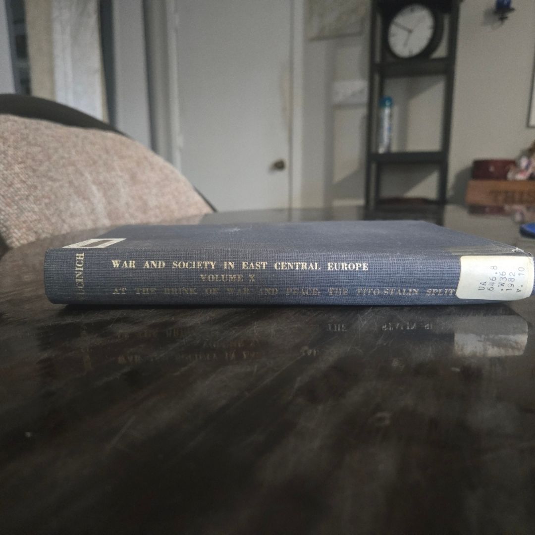 At the Brink of War and Peace