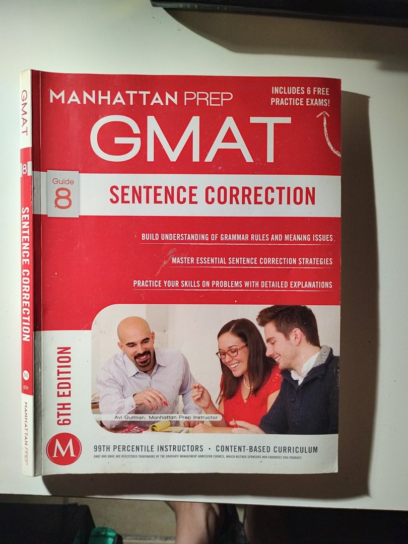 GMAT Sentence Correction
