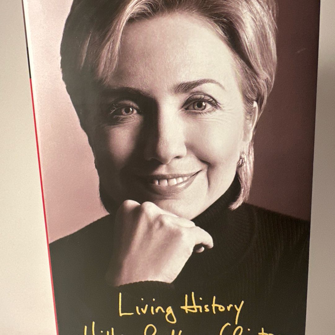 Living History by Hillary Rodham Clinton 2003 Hardcover Pre-Owned Like New