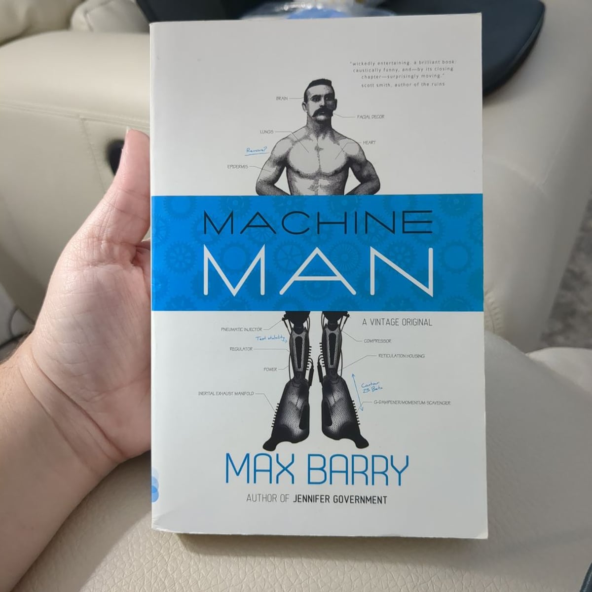 Machine Man by Max Barry