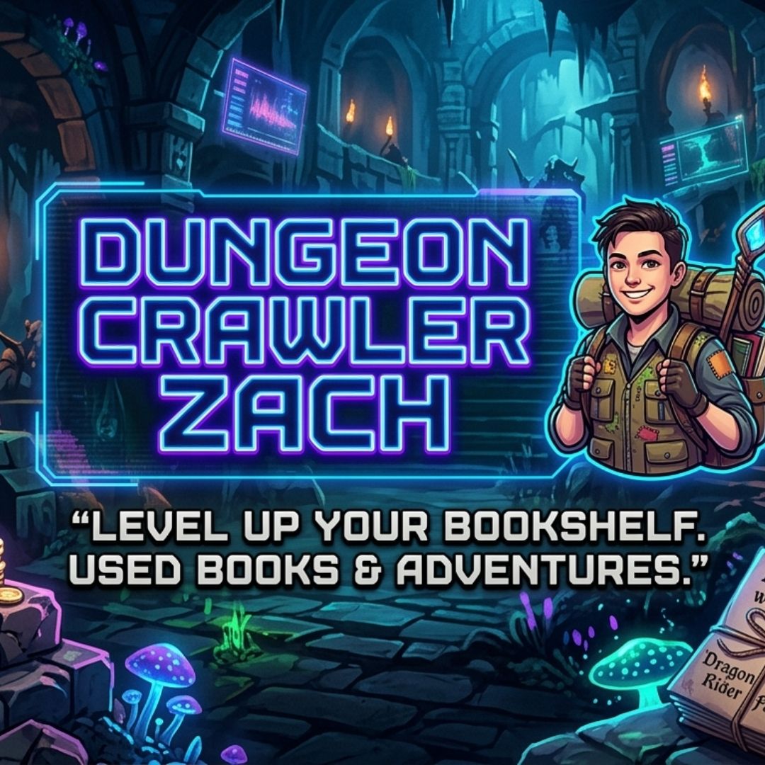 Dungeon Crawler Zach - Used books and adventures