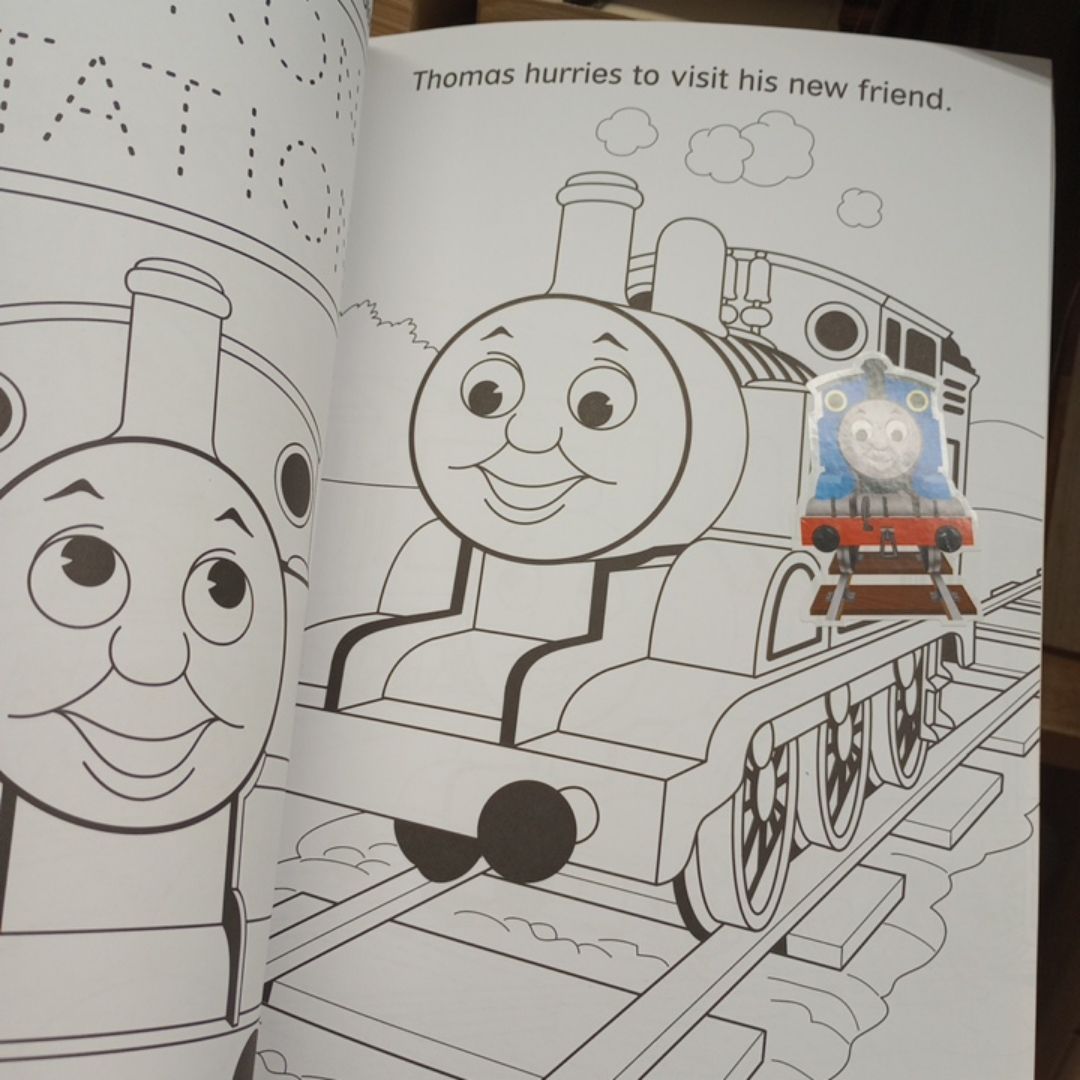 THOMAS' STICKER EXPRESS (Thomas and Friends) by W. Rev. Awdry