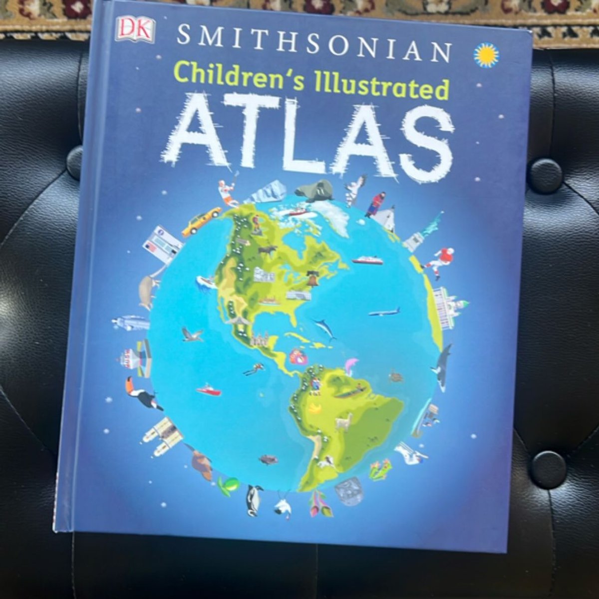 Children's Illustrated Atlas by DK, Smithsonian Institution