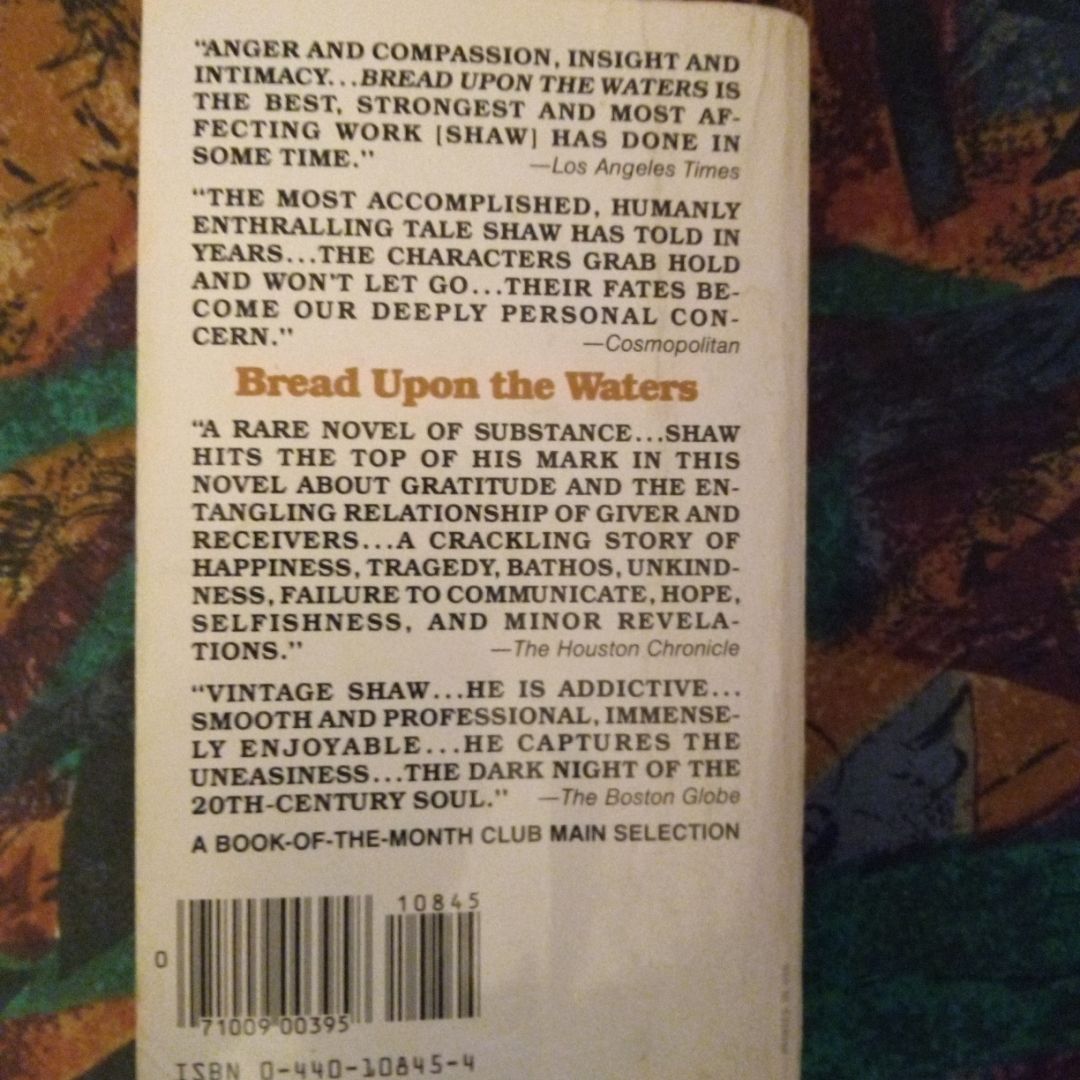 Bread upon the Waters