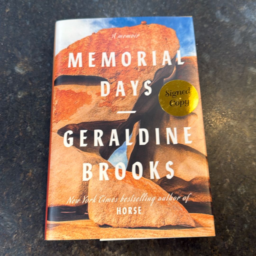 Memorial Days *Signed First Edition/First Printing*