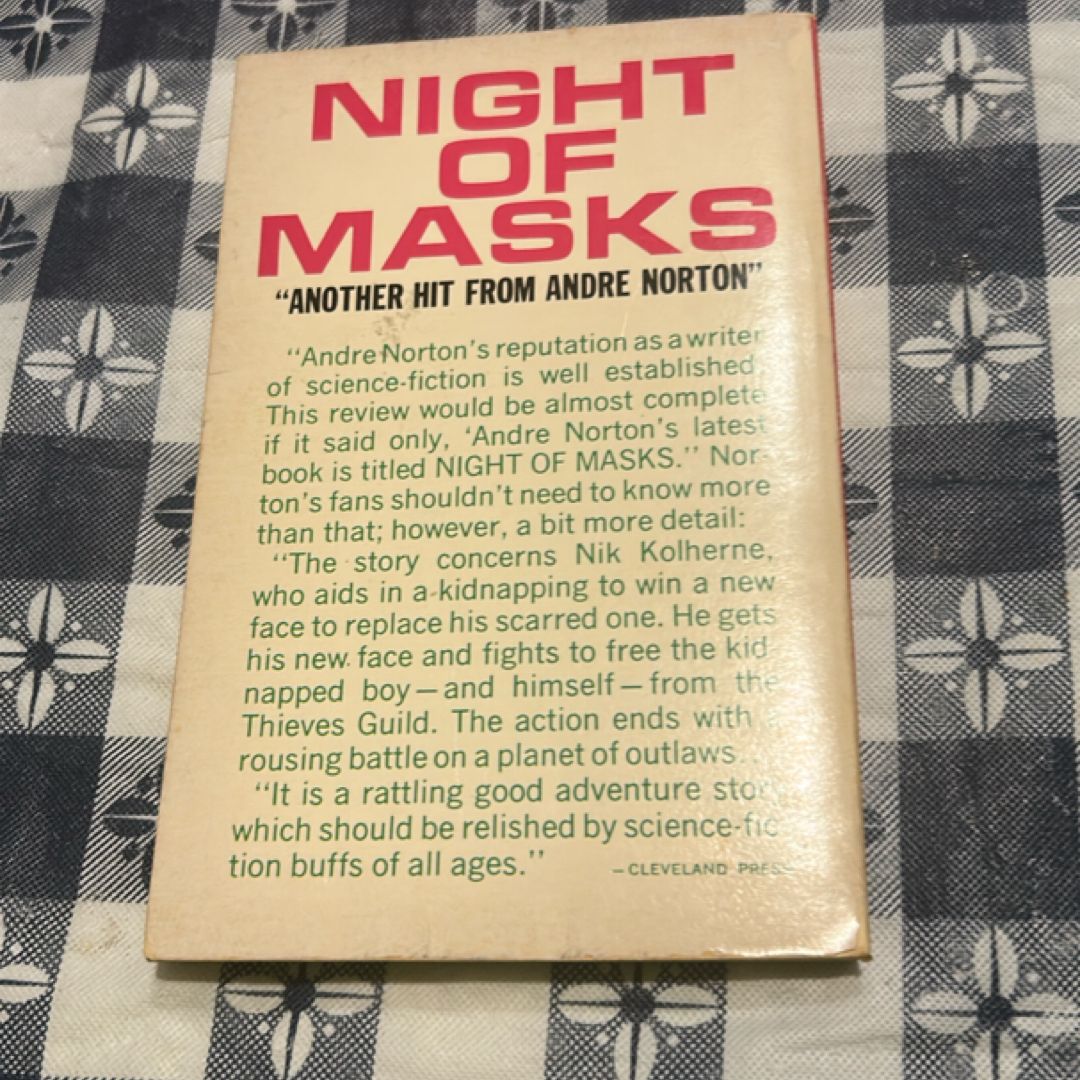 Night of Masks by Andre Norton