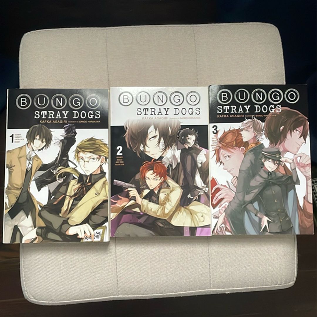 Bungo Stray Dogs Light Novels 1-3