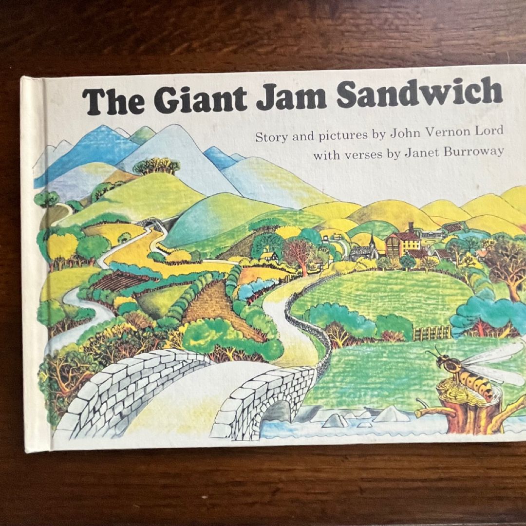 Vintage The Giant Jam Sandwich