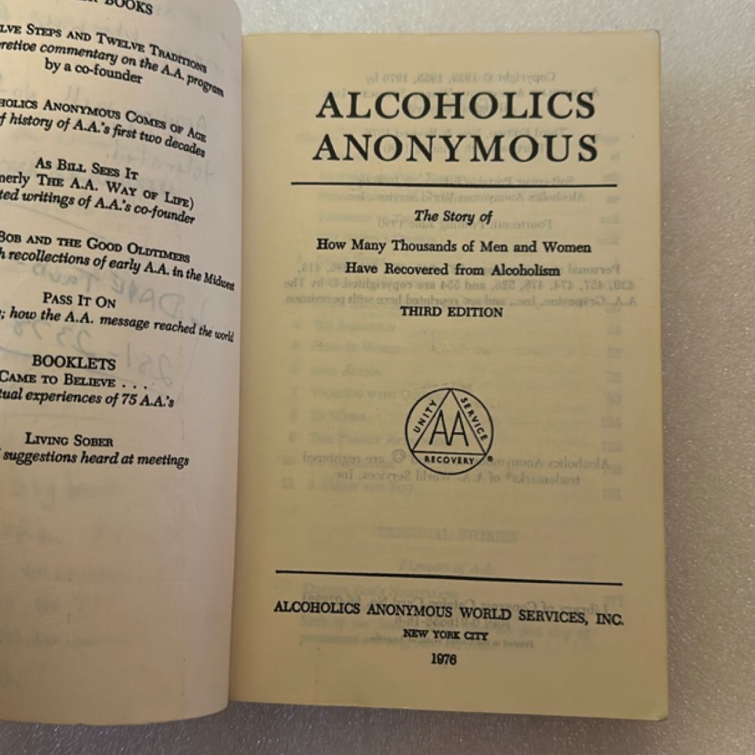Alcoholics Anonymous