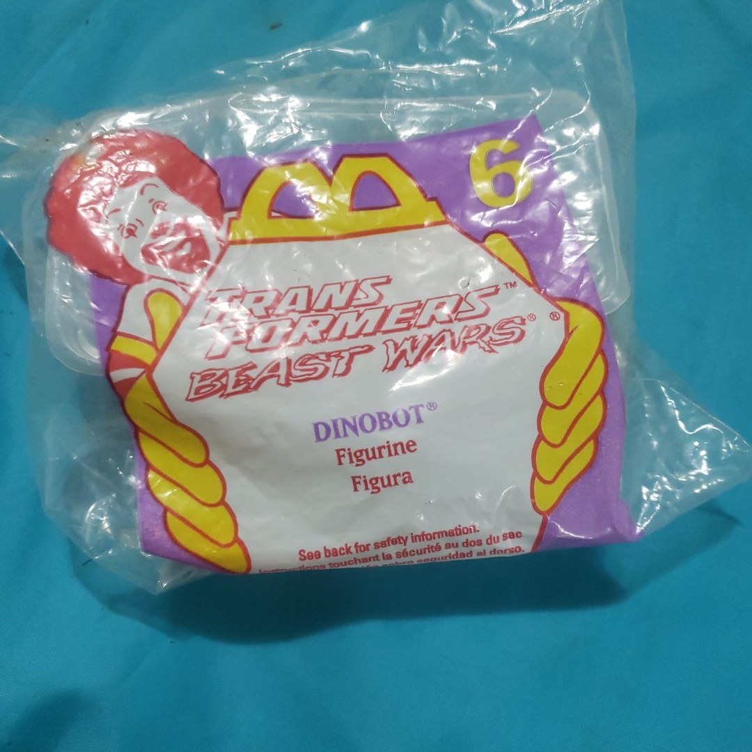 Dinobot Figurine 1997  McDonald's Happy Meal Toy 