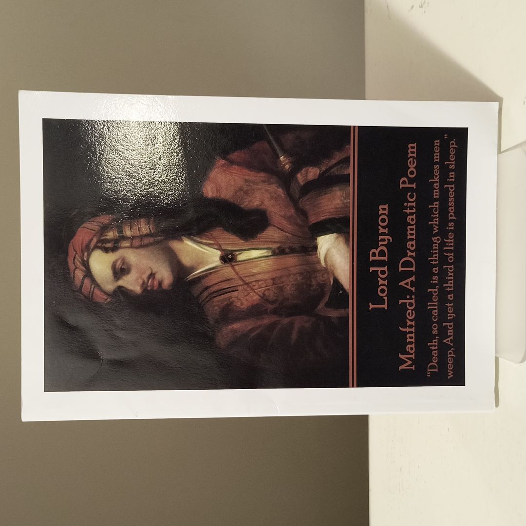 Lord Byron - Manfred by Lord George Gordon Byron
