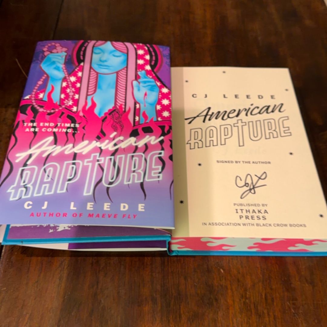 SIGNED UK edition American Rapture 